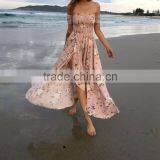 Gorgeous Off-The-Shoulder Boho Boheme Goddness Maxi Dress Vintage Blooms Musk Dresses Bohemian Clothing 2016 HSD5709 thumbnail-1