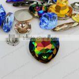 Fashionable Wholesale Heart Crystal Beads for Wedding Dresses thumbnail-3