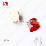 Sew on Square k5 Crystal Stones,red Color Crystals for Festive thumbnail-2