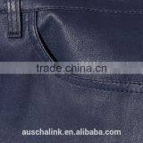 New Arrival Winter High Quality Female Black Skinny Leather Trousers thumbnail-4