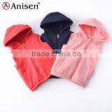 Factory Wholesale Custom Sleeveless Fleece Kids Clothing Vest thumbnail-1