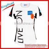 2016 Custom New Style Women's Loose Running Vest/shirt in Round/V Neck thumbnail-1