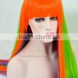 Halloween Party Christmas Costume Women Long Curly Wavy Full Wigs Hair Cosplay Party Wig thumbnail-2