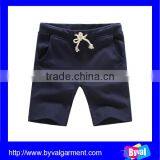 Summer Men Shorts 100%cotton Plain Shorts Fashion Men Casual Shorts thumbnail-5