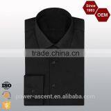 2016 OEM Wholesale Custom Design 100 Polyester Cotton Black Shirt thumbnail-1