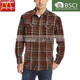 New Long Sleeved Men's Flannel Plaid Shirts 2016 Winter thumbnail-1