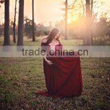 Wholesale Women Pregnancy Dress Maternity Maxi Gown Clothes Evening Party Dress thumbnail-2