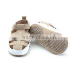 2017 Wholesales Top Selling Soft Rubber Sole Leather Baby Sandals thumbnail-4