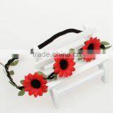Wedding Flower Elastic Headband ,Bridal Hair Wreath Hair Accessory thumbnail-6