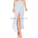 Hot Sale Women Maxi Beach Skirt 2017 Summer Fashion Wrap Skirt thumbnail-2