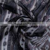 Voile Scarves & Wraps Rectangle Navy Blue Tassel Scarf Factory China thumbnail-2