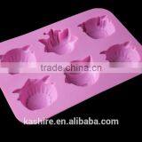 Wholesale Safety Pleasant Goat and Big Big Wolf Silicone Chocolate Mould,soap Mold,diy Cake Mould thumbnail-2