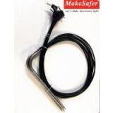 PTFE Insulated Wire 100k Ntc Thermistor Food Probe for BBQ thumbnail-2