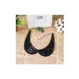 Round Rhinestone Beaded Collar Fashion Trimming thumbnail-2