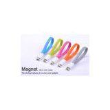 Colorful Magnet Wrist Bracelet Micro USB Cable