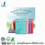 Wholesale A6 PU Cover Custom Printing Logo Office Business Notebook thumbnail-1