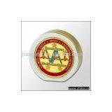 Lucite Paperweight With Metal Collectible Coin thumbnail-1