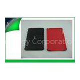 Red PC + Rubber oild coating Ipad Mini Protective Cases ,  Kickstand Tablet PC Cover
