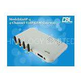 Codec G.711 VoIP GSM Gateway / Remote SIM Bank for Call Termination
