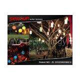 0.2 W 90 Lumens Seksun Nylon Solar Lantern / LED Solar Light thumbnail-1