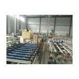 Straw Color Wave Roof Tile Making Machine for Mgo / Mgcl / Fiber Glass Mesh Raw Material