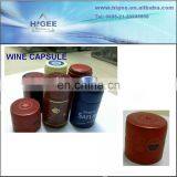 PVC Heat Shrinkable Film Sparkling Wine Capsule,names of Dry Red Wines Capsule thumbnail-1