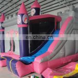 Inflatable castle combo with slide