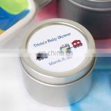 Personalized Baby Candle Tin Favors