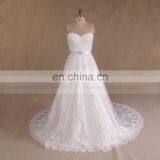 Alibaba Sweetheart Cheap Beaded Plus Size Wedding Dress 2017