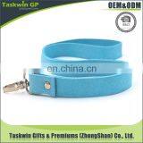 china wholesale promotional sublimation Leather lanyard , wholesale lanyard