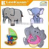 Embroidery Elephant Patch Applique, Elephant Embroidery Design, 3D Elephant Embroidery Patch thumbnail-1