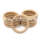 DIY Baby Grind Wooden Toys Safe Eco-friendly Photography Wooden Circle Ring Infant Gift 11size thumbnail-3