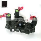 100D 1" Irrigation System Solenoid Valve Plastic Landscape Agriculture Magnetic Pulse 1" DN25 AC24v 220 110 DC Latching thumbnail-2