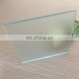 Customized Thickness Fingerprint Free Opaque White Translucent Acid Etched Glass