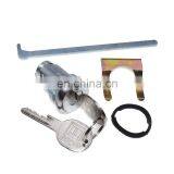 Free Shipping! Passenger Car Trunk Lock Ribbed Cap Pear Head Key Set For 53-58 Chevy Corvette thumbnail-1