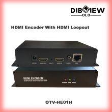OTV-HE01H NDI HX SRT HLS Streaming Media Video H265 HEVC H264 HDMI IPTV Encoder With Loopout Facebook Youtube RTSP Live Project