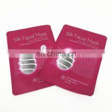 Three Side Seal Packaging Plastic Pouch Custom Printing Facial Mask Bag Heat Sealing Aluminum Foil Flat Pouch thumbnail-2