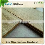 China solid oak water resistant wood flooring