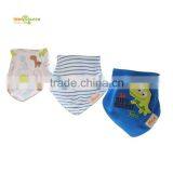 Top Grade 100% Cotton 3pcs Set/lovely Bandana Bibs/new Baby Bibs thumbnail-1