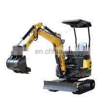 FREE SHIPPING Mini_excavator CE/EPA/EURO 5 China Wholesale Compact Mini Digger Excavator 1 Ton Price With Thumb Bucket for Sale thumbnail-4
