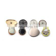 Peculiar Exquisite Different Colors Shapes Metal Spring Snap Button Snap Fastener Button For Garments Purse