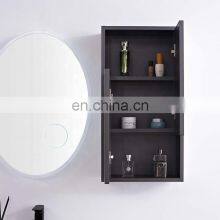 40 Inch Modern Luxury All Stone Bathroom Vanity Cabinet Set Combo Smart LED Mirror Side Cabinet thumbnail-5