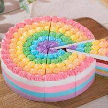 Ultrasonic Cinnamon Roll Round Cake Cutting Machine With Paper Inserting Divider thumbnail-5