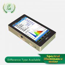 Portable Spectrometer Spectral Illuminance Meter Color Temperature Meter Handheld Spectral Analyzer 380-780nm thumbnail-5