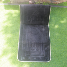 Hot sale facecloth fabric portable pilgrimage blanket size 55*110 folded worship blanket prayer mat