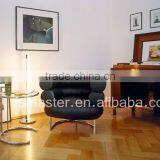 Office Furniture Genuine Leather Eileen Gray Bibendum Single Seat Sofa Chair