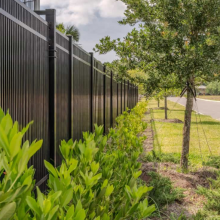 2026 New Durable WPC Galvanized Steel and Aluminum Fence Panels for Garden thumbnail-5