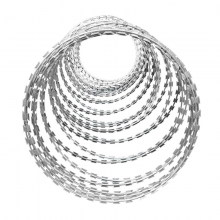 BTO-22 Hot-dip Galvanized Razor Wire for Security Fencing thumbnail-5