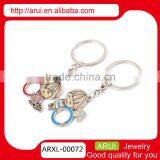 Cute Design Couple Boy Girl Keyrings Key Chains thumbnail-1
