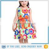 Elegant kids clothes girl dress for wholesales